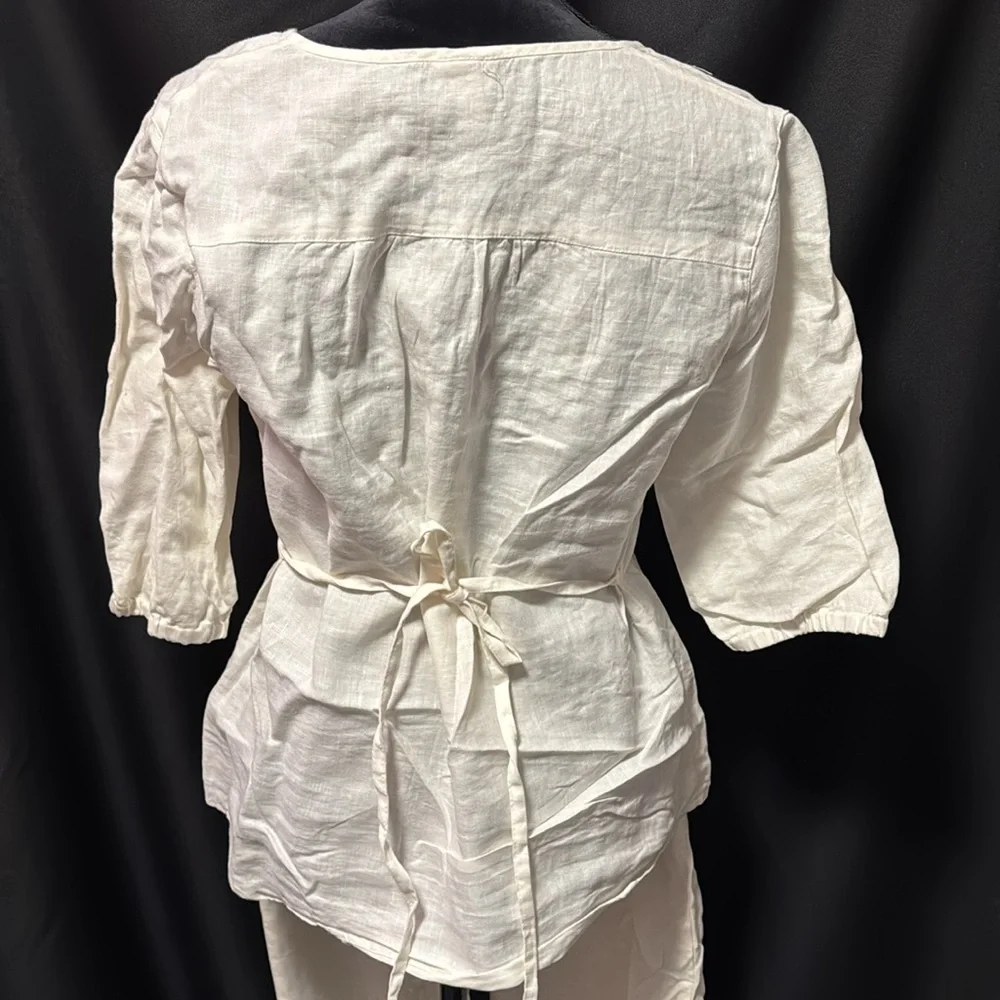 Two Piece Linen Set - Picture 4 of 5